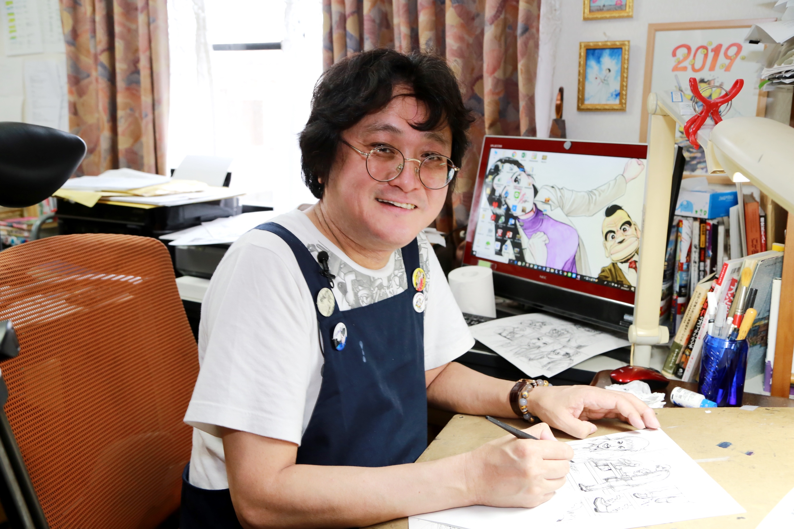 フジ月9ドラマ『監察医 朝顔』の原作コミックを手がけた、佐倉